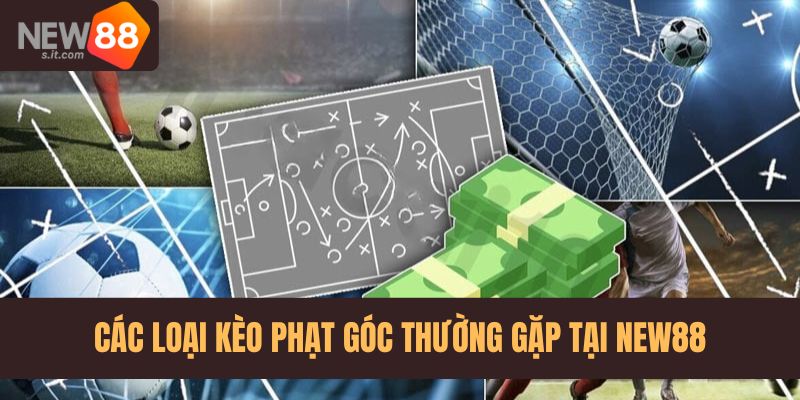 Tổng hợp các loại kèo góc hấp dẫn tại New88